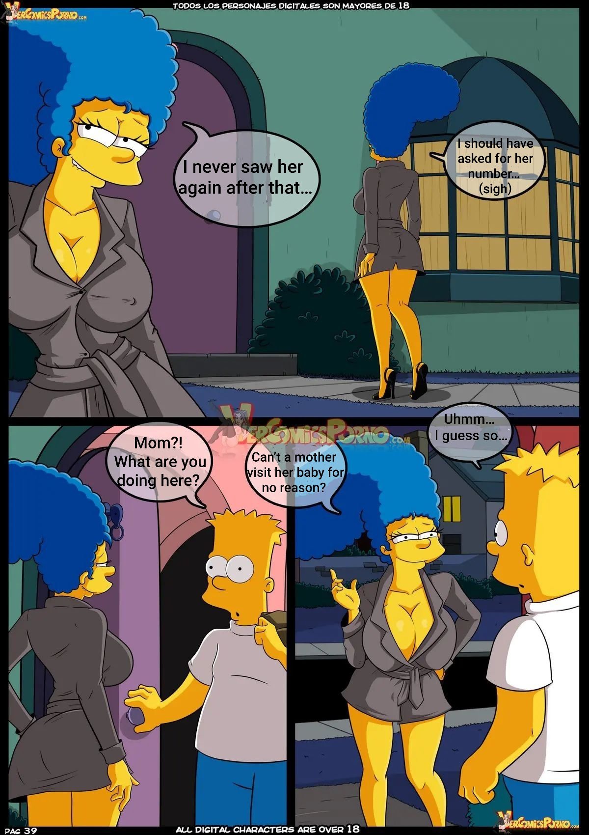 The Simpsons - Old Habits 9 - el final! by Croc English.